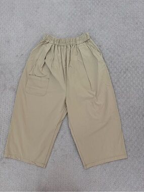 Women’s Relaxed Fit Elastic Waist Tan Pants